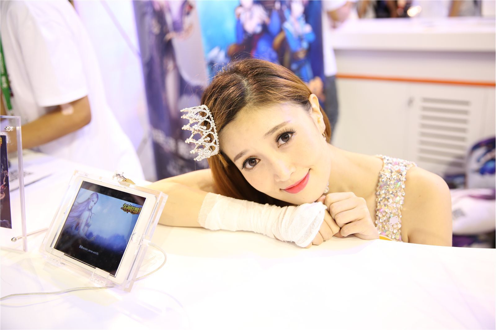 Chinajoy2014游族网络展台女神超清合集 1